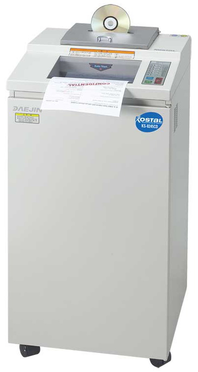 ขายถูก เครื่องทำลายเอกสาร KOSTAL รุ่น KS-8245CD ตัด 4x40 ตัด35-40 แผ่น
