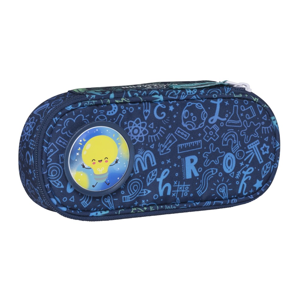 Oval pencil case, Science
