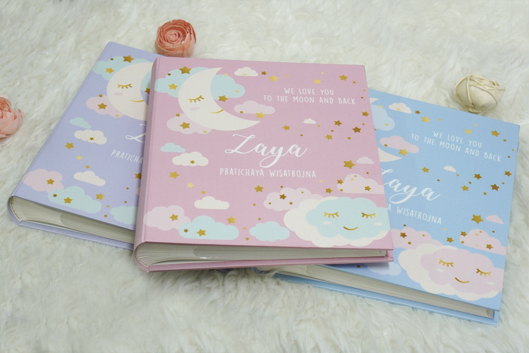 อัลบั้มสั่งทำใส่ชื่อ ลาย Moon