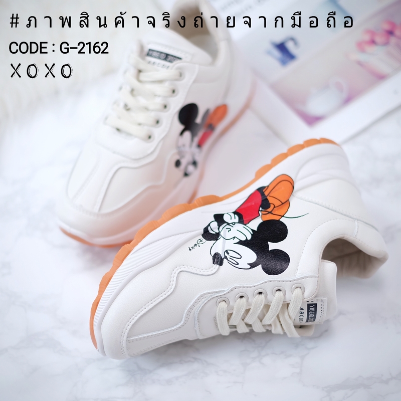 รองเท้าผ้าใบ GG x Mickey Mouse