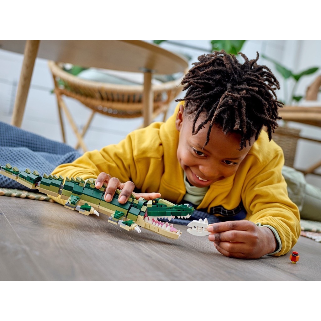 ตัวต่อเสริมทักษะ LEGO Creator - Crocodile รุ่น 31121