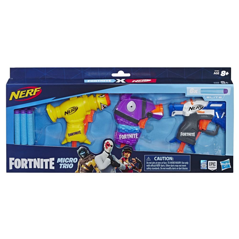 Hasbro Nerf Fortnite Micro Trio ฮาสโบร ปืนยิงกระสุนโฟม เนิร์ฟ ลิขสิทธิ์แท้