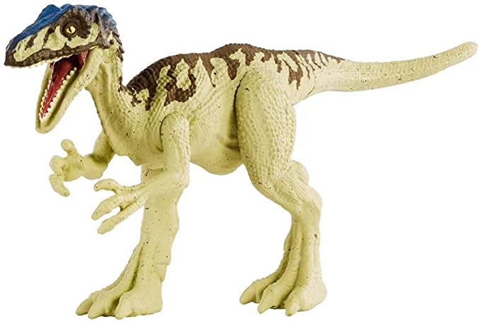Mattel Jurassic World Dino Rivals Attack Pack Coelurus (HBX29) แมทเทล จูราสสิค เวิลด์ ของเล่นแอ็กชั่นฟิกเกอร์ไดโนเสาร์ ซีลูรัส