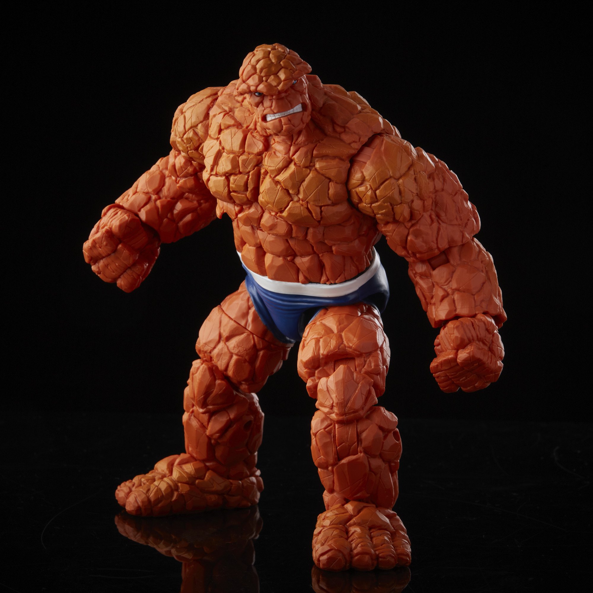 Hasbro Marvel Legends Series Retro Fantastic Four The Thing 6-Inch Action Figure ฮาสโบร มาร์เวล เลเจนด์ แฟนแทสติก โฟร์ หุ่นโมเดลฟิกเกอร์ เดอะ ธิง ขนาด 6 นิ้ว ลิขสิทธิ์แท้