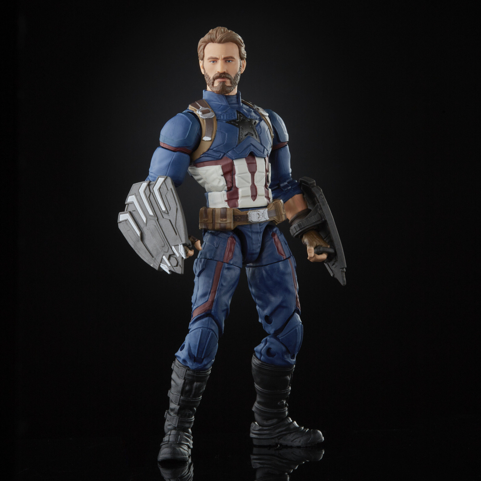 Hasbro Marvel Legends Series Captain America Avengers Infinity Saga 6-inch Scale Figure (Walmart Exclusive) ฮาสโบร มาร์เวล เลเจนด์ หุ่นโมเดลฟิกเกอร์ กัปตัน อเมริกา ขนาด 6 นิ้ว ลิขสิทธิ์แท้