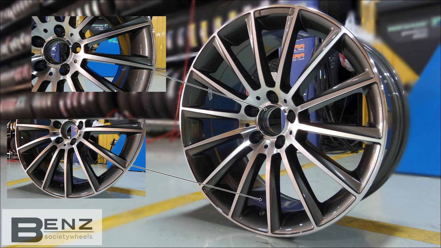 ล้อเบนซ์ EDITION-6 19" 8.5-9.5 5h112 et+35