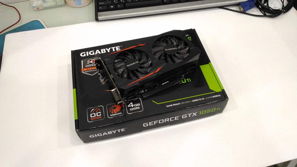 GIGABYTE GTX1050TI OC 4G DDR5 128BIT