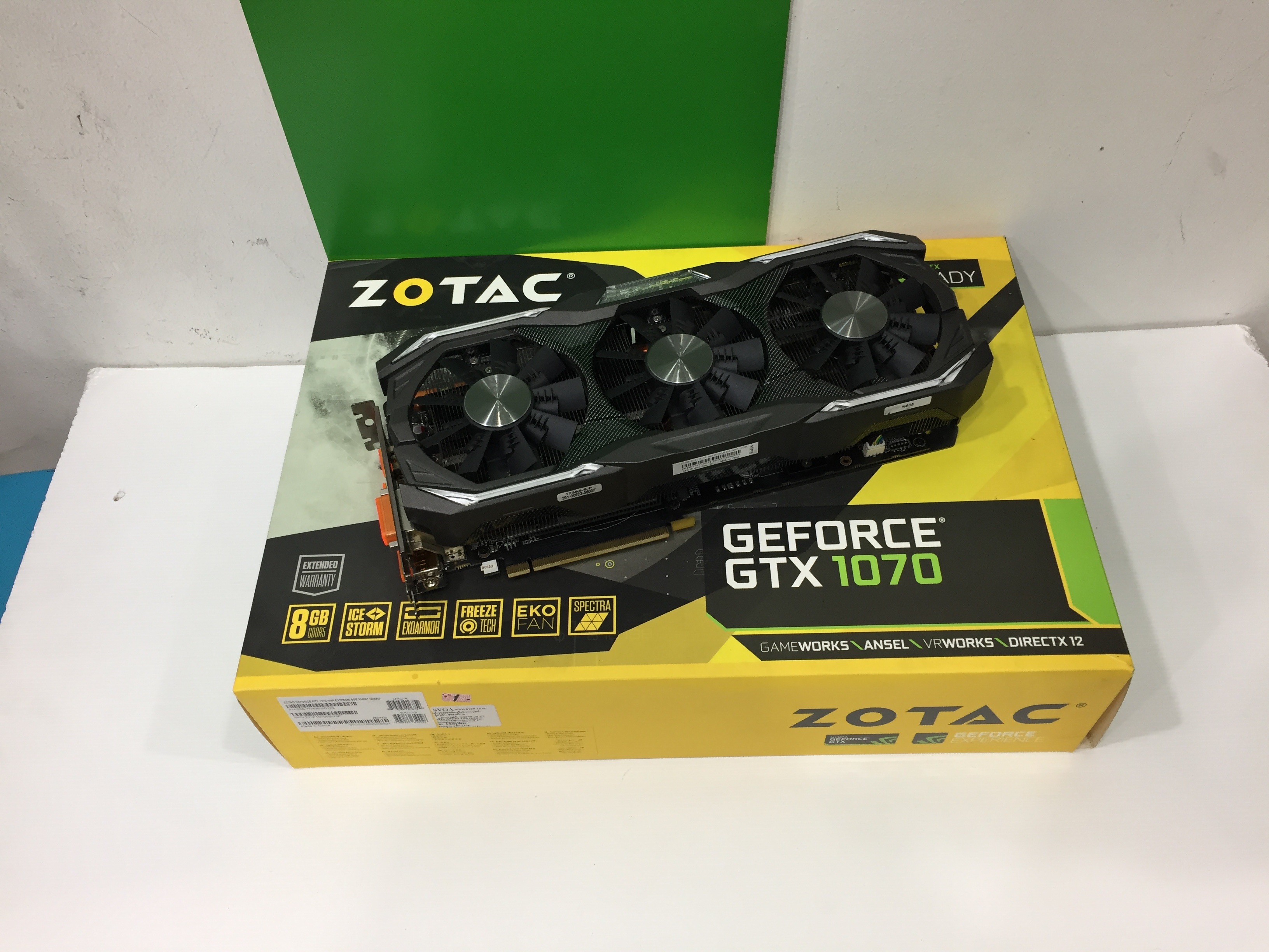ZOTAC GeForce® GTX 1070 AMP Extreme 8GB. DDR-5