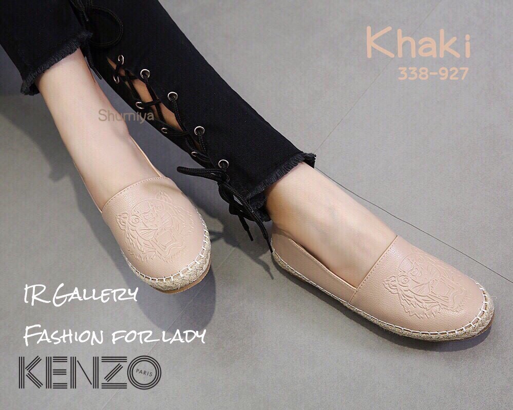 รองเท้า Kenzo Espadrilles (สีดำ)