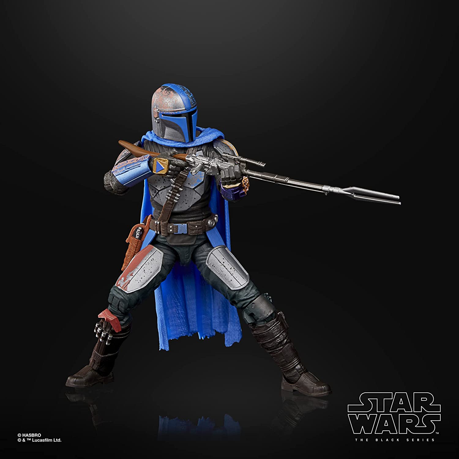 Hasbro Star Wars The Black Series Credit Collection The Mandalorian Toy (Amazon Exclusive) 6-Inch-Scale Figure ฮาสโบร สตาร์ วอร์ส เดอะ แบล็ค ซีรีส์ หุ่นโมเดลฟิกเกอร์ เครดิต คอลเลกชัน แมนดาโรเลี่ยน ขนาด 6 นิ้ว ลิขสิทธิ์แท้