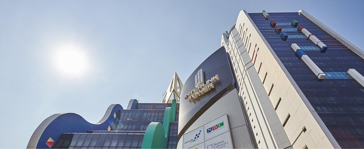 อาคารอินเตอร์ลิ้งค์ ทาวเวอร์ บางนา (INTERLINK TOWER BANG NA) พื้นที่สำนักงานออฟฟิศให้เช่าติดถนนบางนา-ตราด
