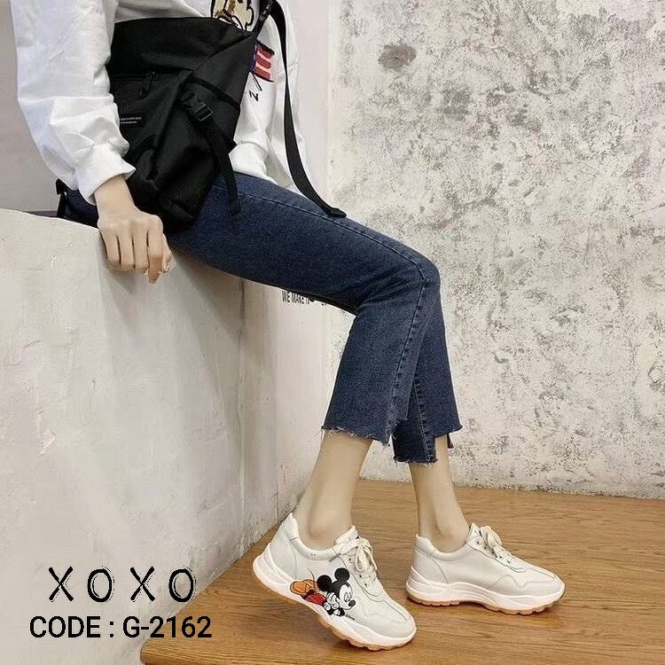 รองเท้าผ้าใบ GG x Mickey Mouse