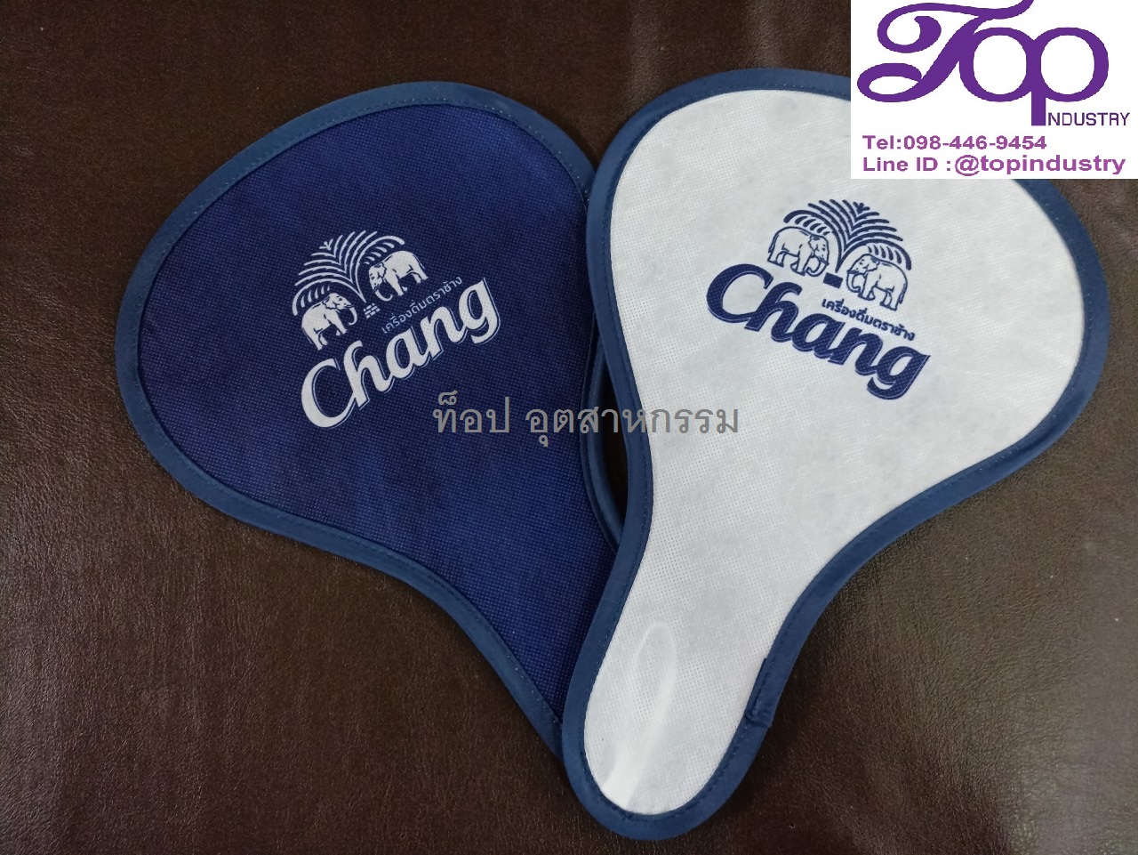 พัดสปริง พัดพับได้ พัดพิมพดิจิตอล พิมพ์พัดไม่จำกัดสี