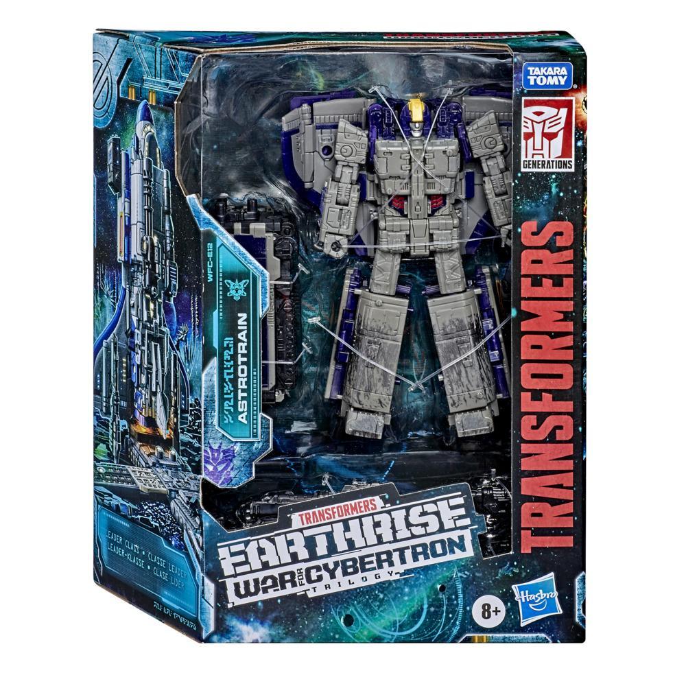 Hasbro Transformers Generations War for Cybertron Earthrise Leader WFC-E12 Astrotrain Figure ฮาสโบร ทรานสฟอเมอร์ส เจเนอเรชั่น วอร์ ฟอร์ ไซเบอร์ตรอน เอิร์ธไรส์ WFC-E12 ลีดเดอร์ คลาส หุ่นยนต์แอสโตรเทรน 7 นิ้ว ลิขสิทธิ์แท้