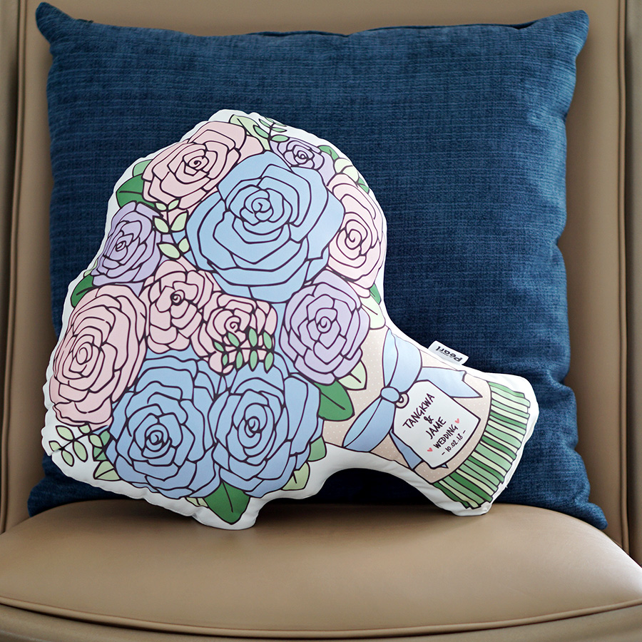หมอนช่อกุหลาบ Rose Bouquet