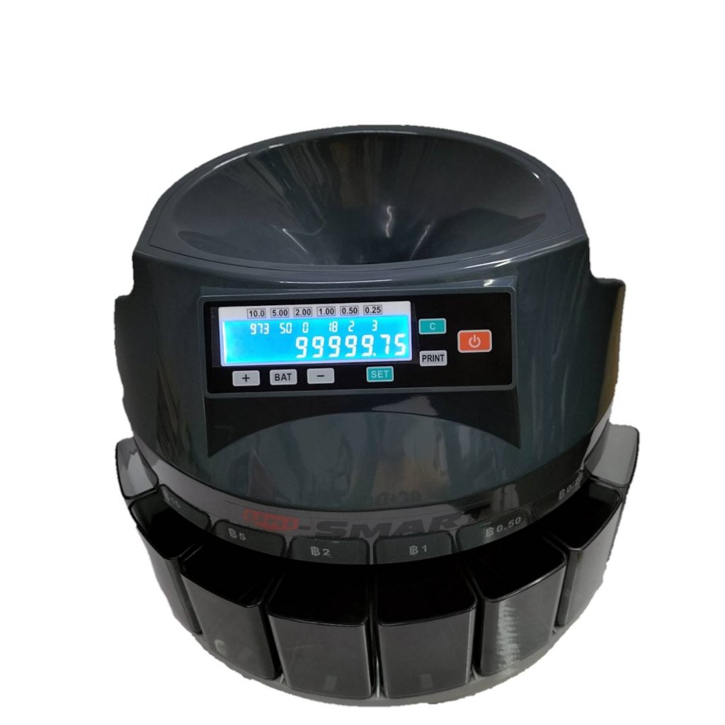 ขายถูก เครื่องนับเหรียญ+คัดแยกอัตโนมัติ ยูนิ-สมาร์ท US-1250N รับประกันศูนย์