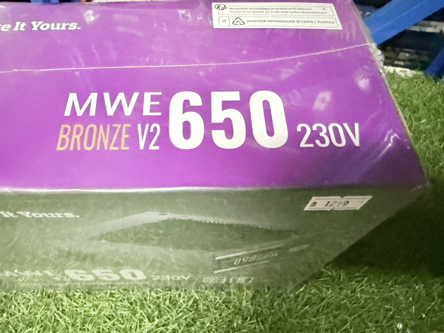 พาวเวอร์ซัพพลาย Cooler Master MWE (80+Bronze) 650w. ของใหม๋