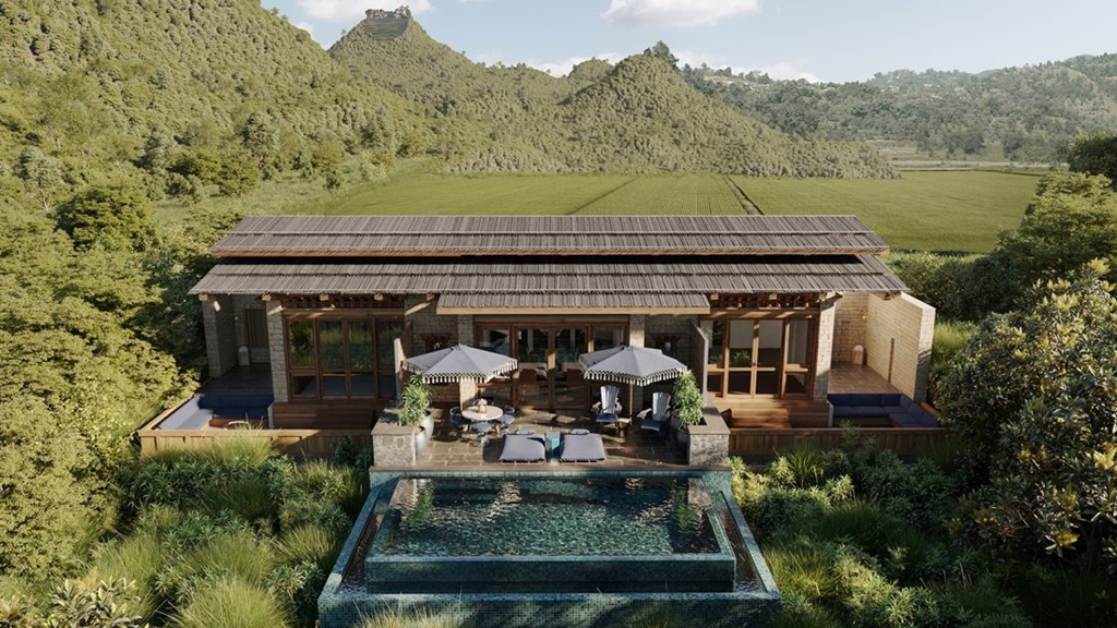 Resort for sale, size 11 rooms, Khao Yai view, Pak Chong district, Nakhon Ratchasima province, Thailand.