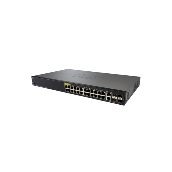 ขายถูก Cisco SG350-28MP-K9-EU 28-port Gigabit POE Managed Switch