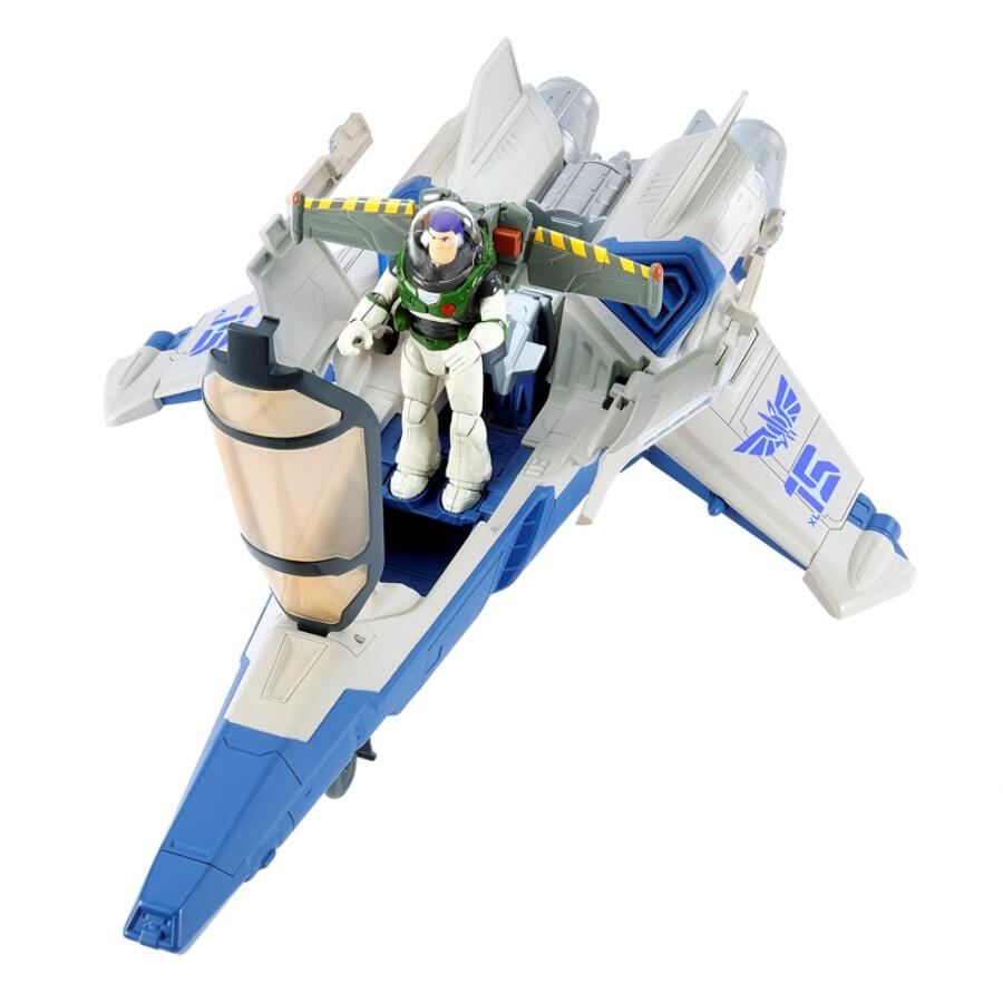 Mattel Disney Pixar Lightyear Blast & Battle XL-15 Spaceship (HHJ56) แมทเทล ดิสนีย์ พิกซาร์ ไลท์เยียร์ ของเล่นแอ็กชั่นฟิกเกอร์ ยานอวกาศ XL-15