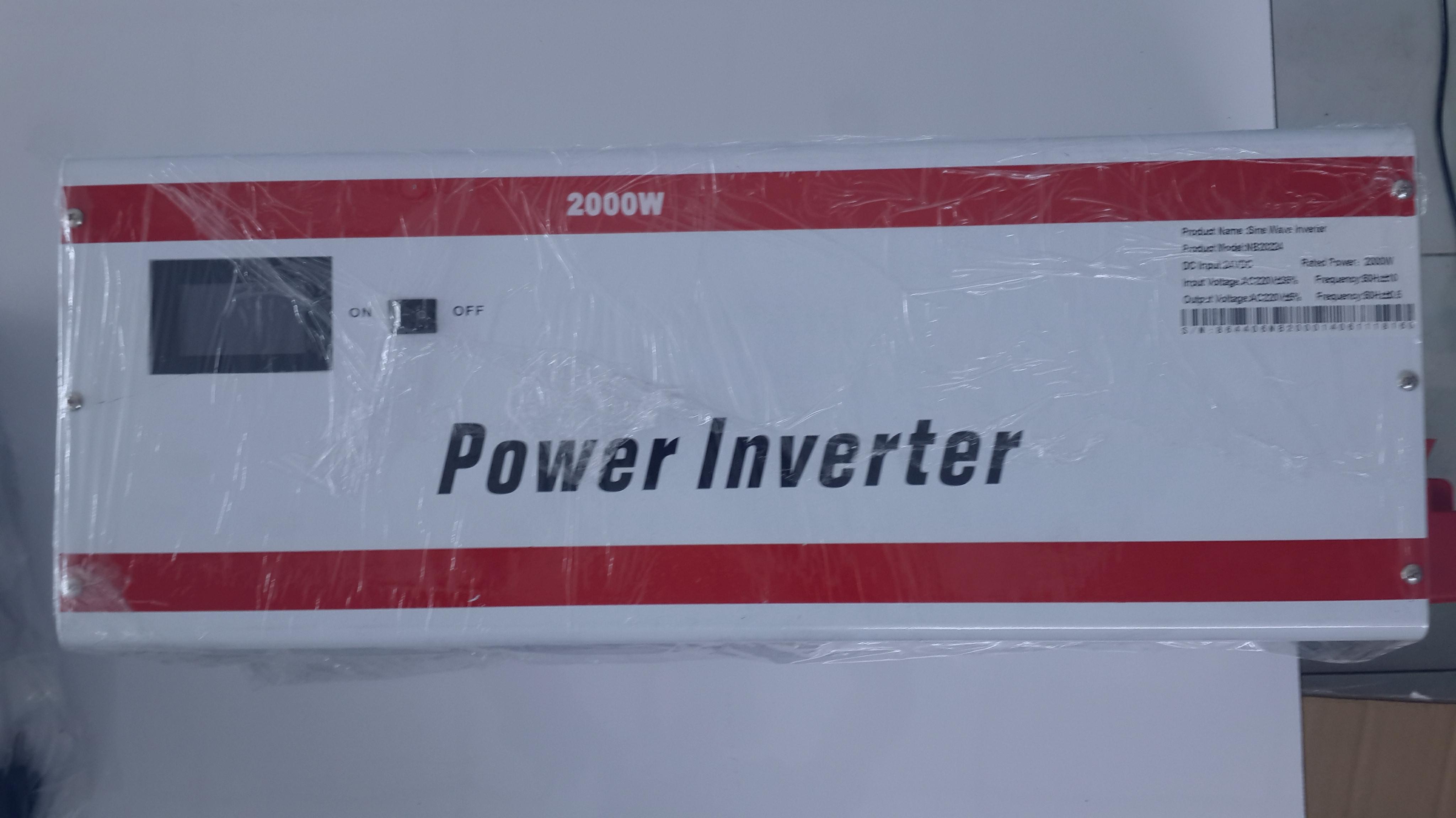 Pure Sine Wave Inverter 2000W/24V/IR