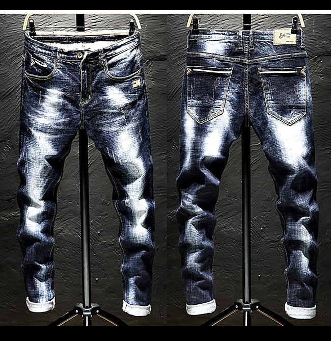 001027 ยีนส์ Sandcow Style Korean Version Diesel Jeans Denim Slim feet Size 28-38