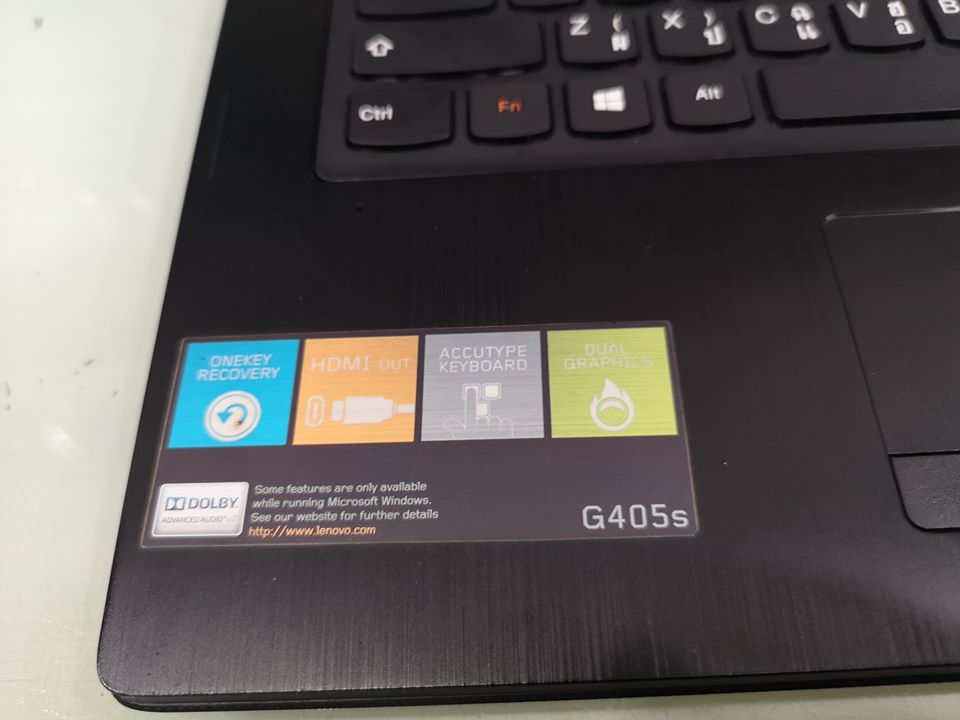 LENOVO G405s A8-5550M แบตเตอรี่เสื่อม