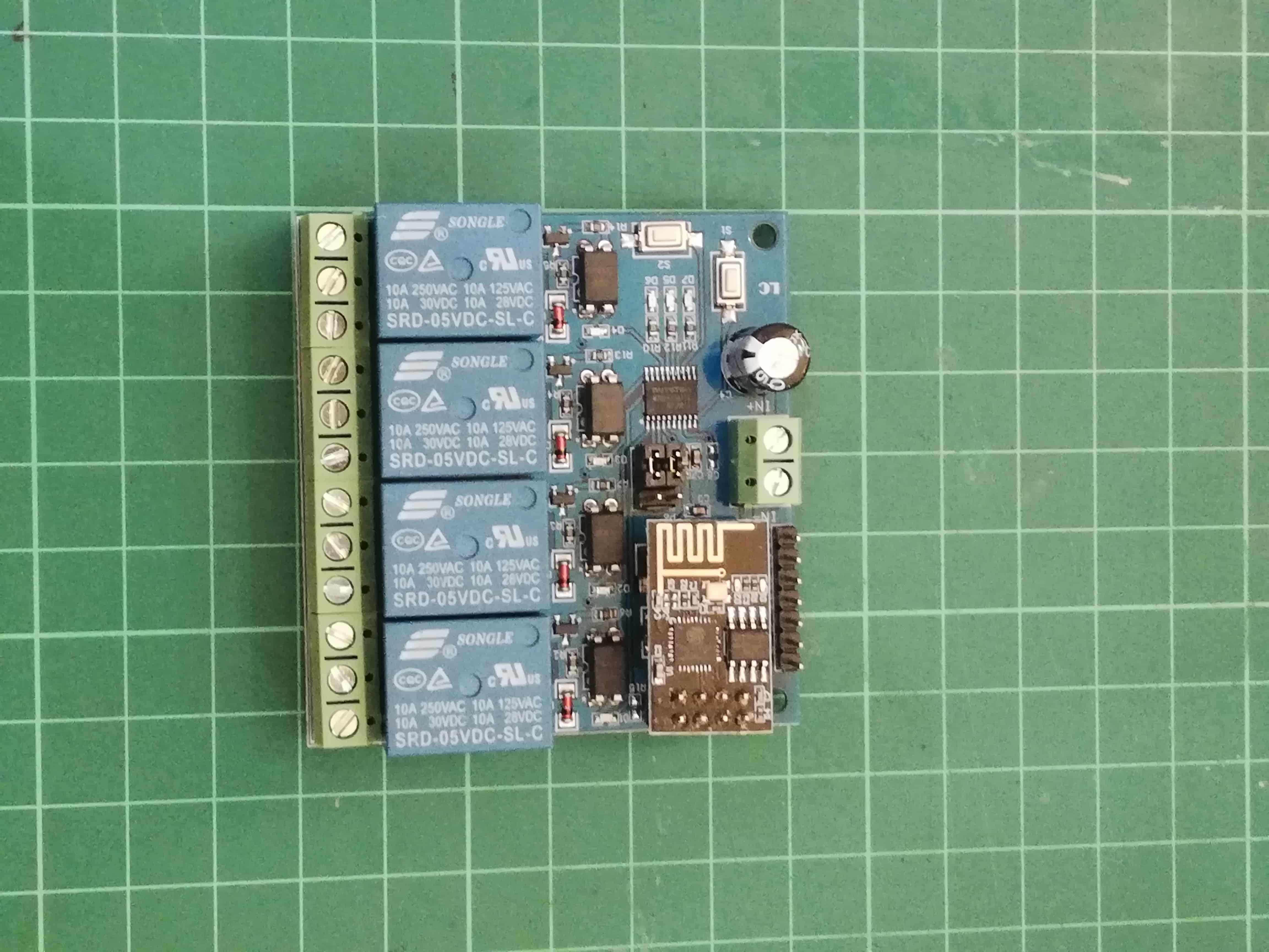 ESP-01 IoT Smart Relay 4 Channel