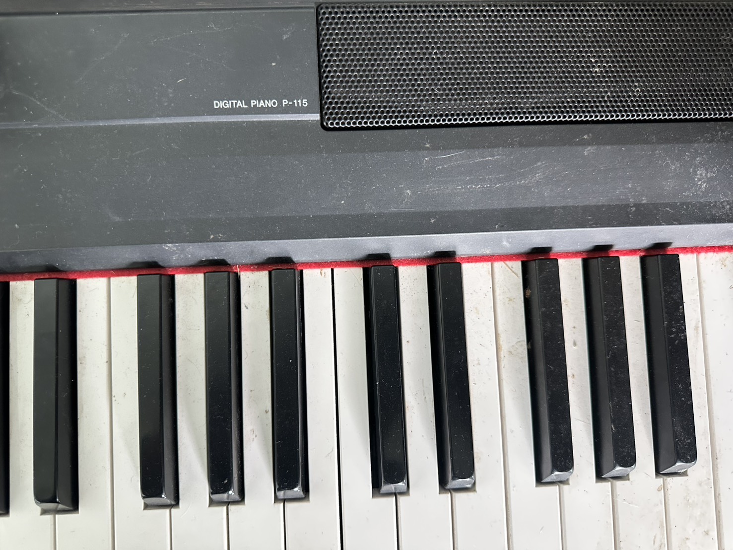 เปียโน เปียโนไฟฟ้า เปียโนดิจิตอล 88 คีย์ Yamaha Digital Piano P-115