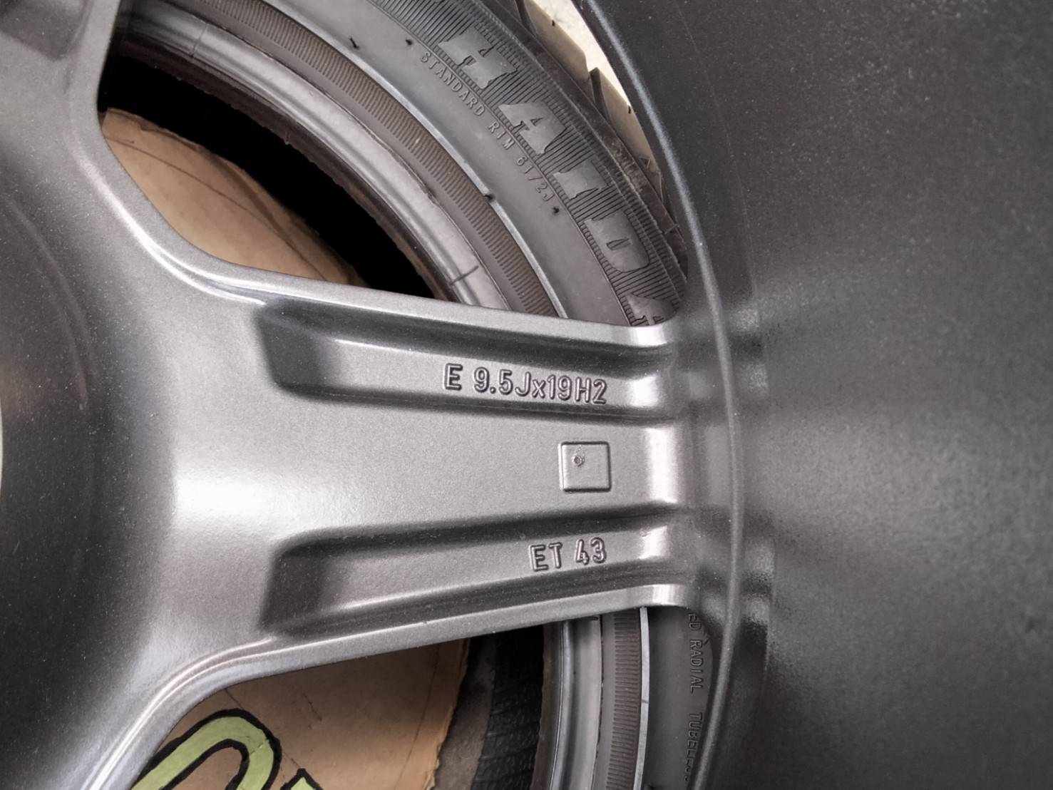 ล้อแท้ AMG ST6 S63 19 นิ้ว