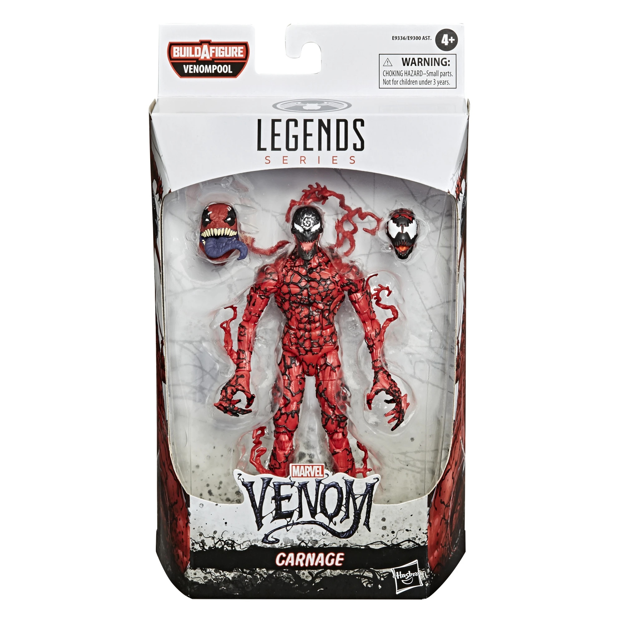 Hasbro Marvel Legends Carnage (Venom Movie) 6-inch Figure ฮาสโบร มาร์เวล เลเจนด์ ซีรี่ย์ส หุ่นโมเดลฟิกเกอร์ คาร์เนจ (เวน่อม มูฟวี่) ขนาด 6 นิ้ว ลิขสิทธิ์แท้