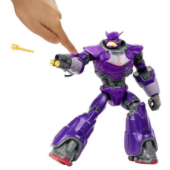 Mattel Disney Pixar Lightyear Large Scale 12 Inch Blaster Attack Zurg (HJG84) แมทเทล ดิสนีย์ พิกซาร์ ไลท์เยียร์ ของเล่นแอ็กชั่นฟิกเกอร์ เซิร์ก ขนาดสเกล 12 นิ้ว ยิงลูกดอกได้ มีเสียงและไฟ