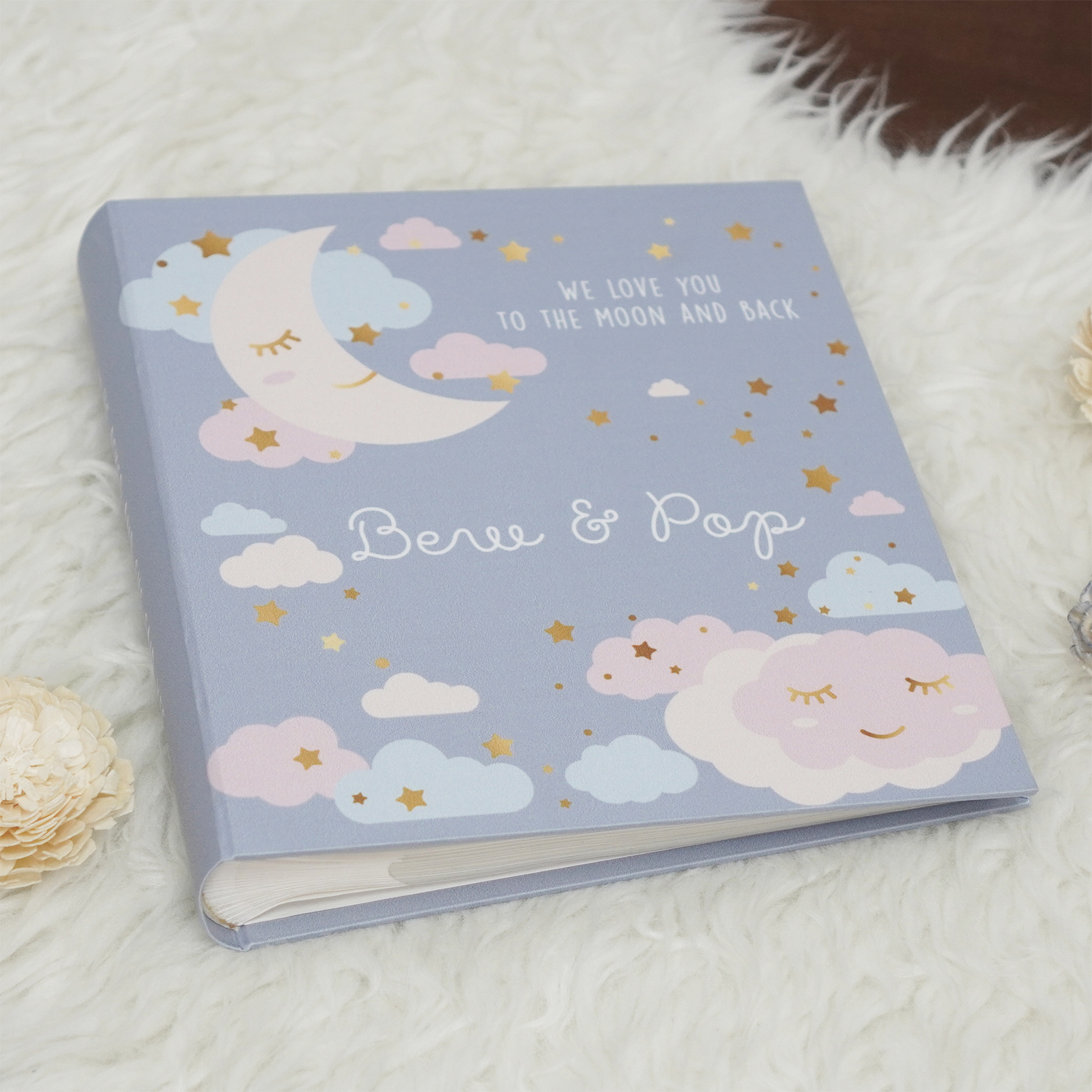 อัลบั้มสั่งทำใส่ชื่อ ลาย Moon