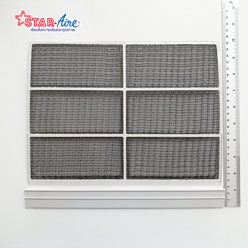 ฟิลเตอร์กรองฝุ่น ฟิลเตอร์แอร์ สำหรับเครื่องปรับอากาศสตาร์แอร์ (Star Aire) แบบแขวน/ตั้งพื้น รุ่น DCR5