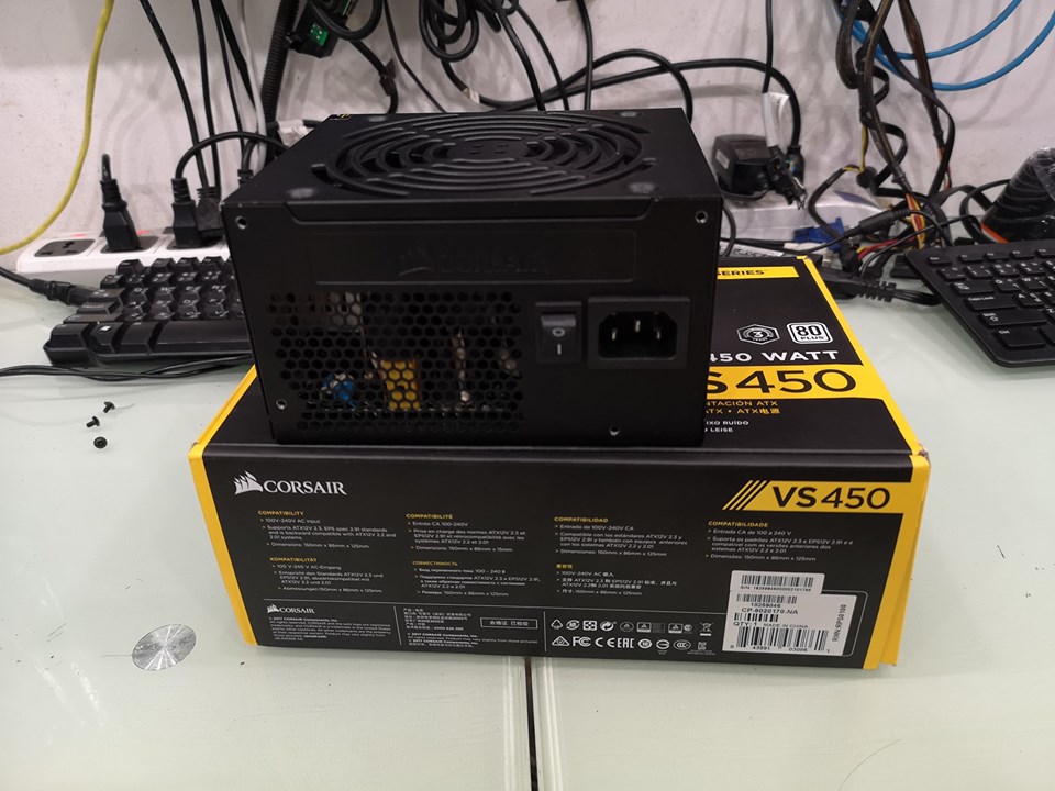 CORSAIR 450W VS450 (80+ WHITE) Advice 10/2021