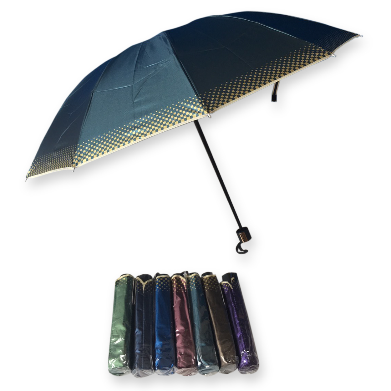 ร่มพับ4ตอน24นิ้วมียูวี