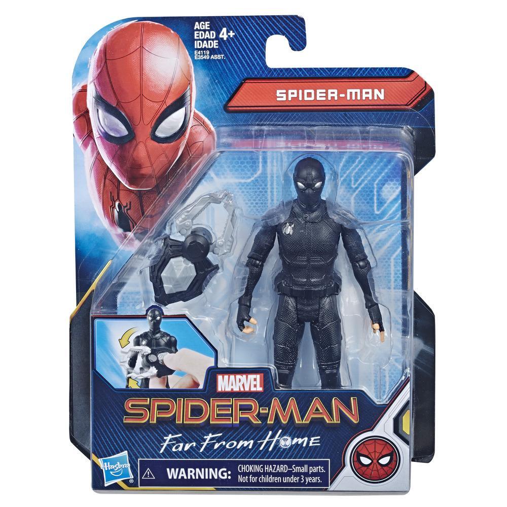 Hasbro Marvel Spider-Man Far From Home Stealth Suit 6-Inch Action Figure ฮาสโบร มาร์เวล หุ่นโมเดลฟิกเกอร์ สไปเดอร์แมน สเตลท์ สูท ขนาด 6 นิ้ว ลิขสิทธิ์แท้
