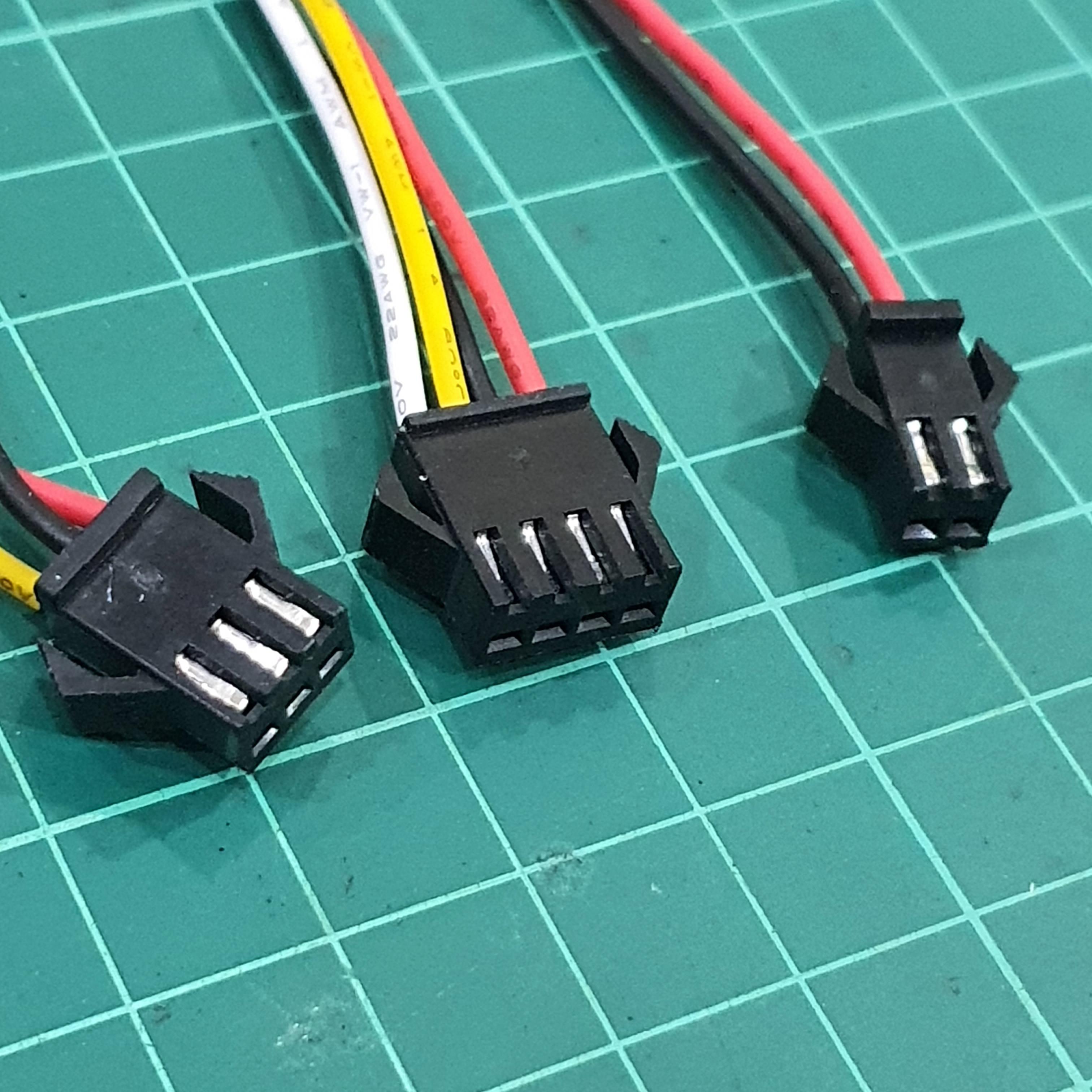 SM2.54 3P (Female) 100mm Connector