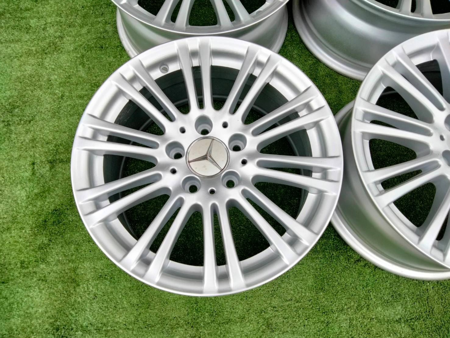 ล้อเดิม W212 10 ก้านคู่ แท้ ขอบ 16"