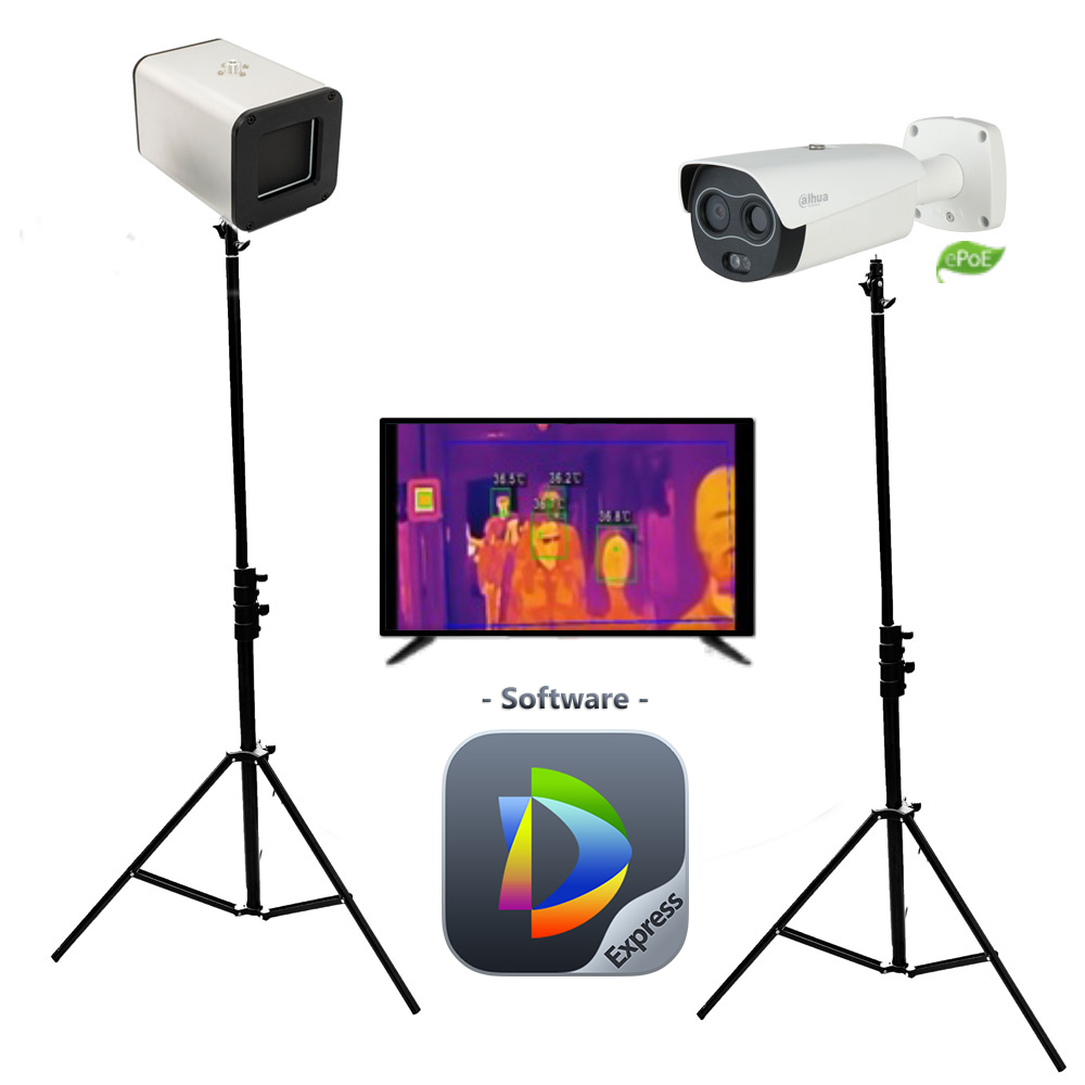 ขายถูก ชุดกล้อง Dahua Thermal Software Solution KIT-DHU-TPCBF5421T