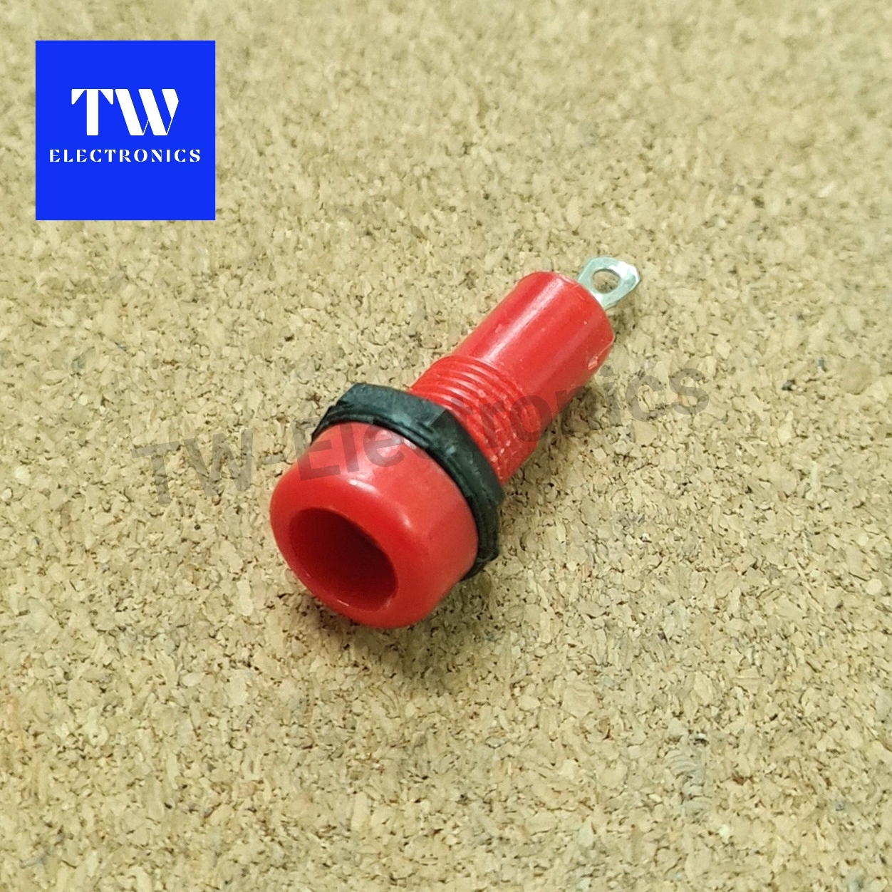 BINDING POST ไบดิ้งโพส (สีแดง) บัดกรี / BS003R