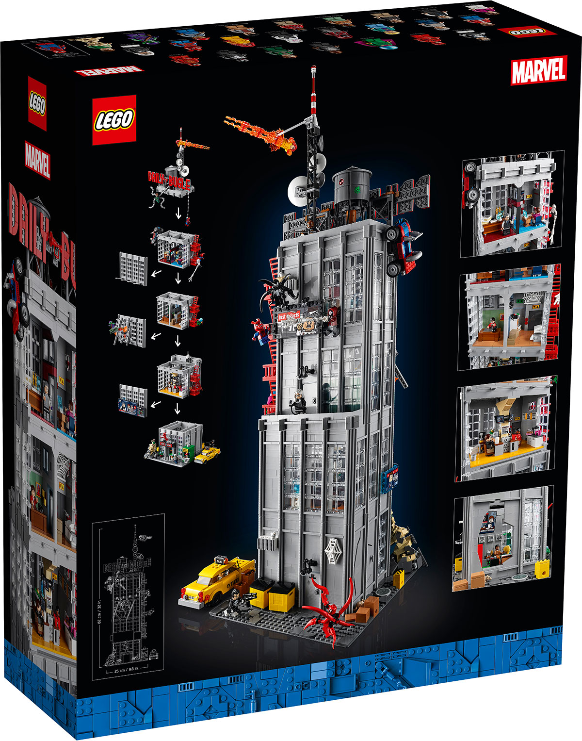 LEGO Marvel Spider-Man Daily Bugle เลโก้ ตัวต่อเสริมทักษะ มาร์เวล สไปเดอร์-แมน เดลี่ บูเกิ้ล รุ่น 76178
