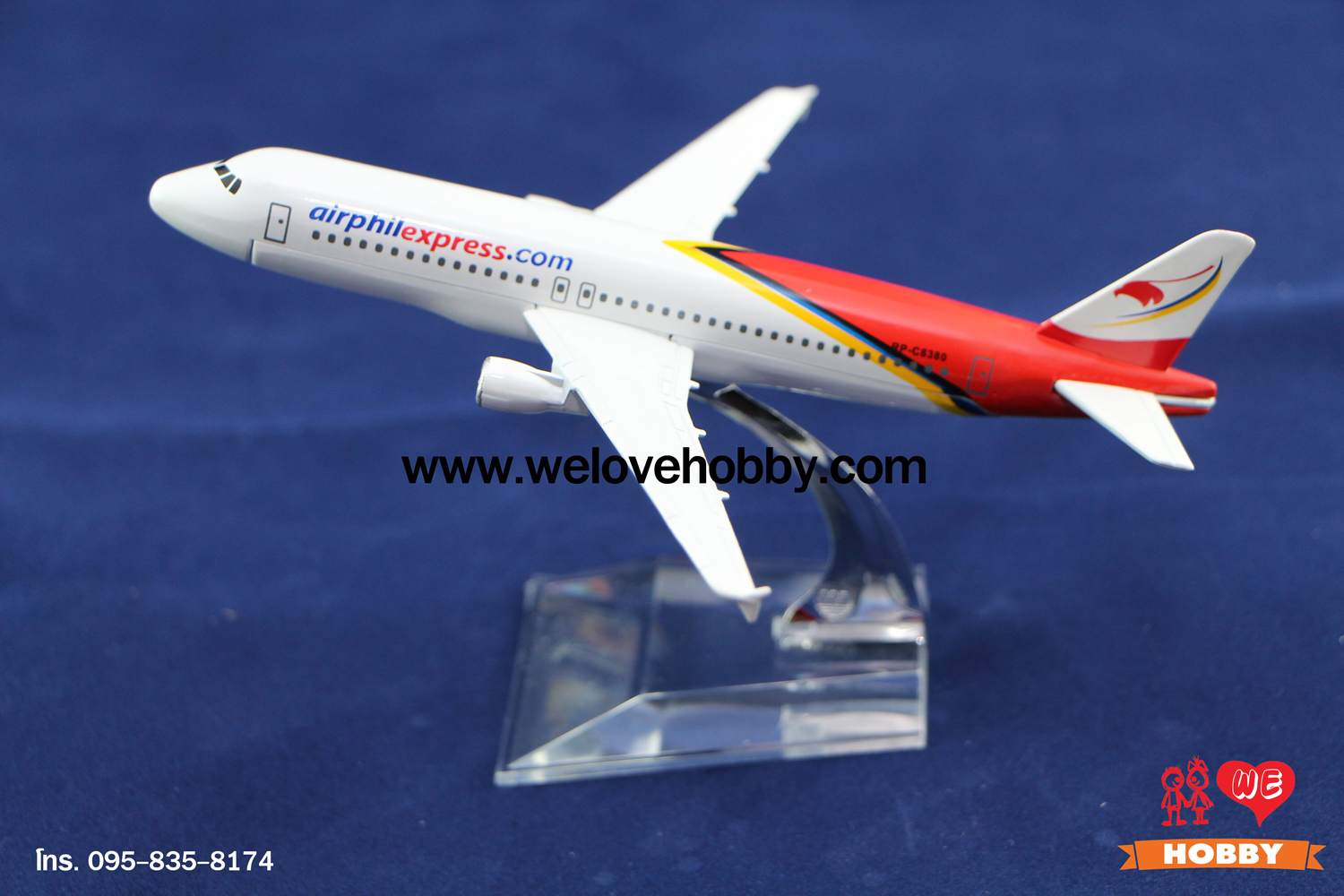 โมเดลเครื่องบิน Airphil Express (Airbus A320) ฟิลิปปินส์