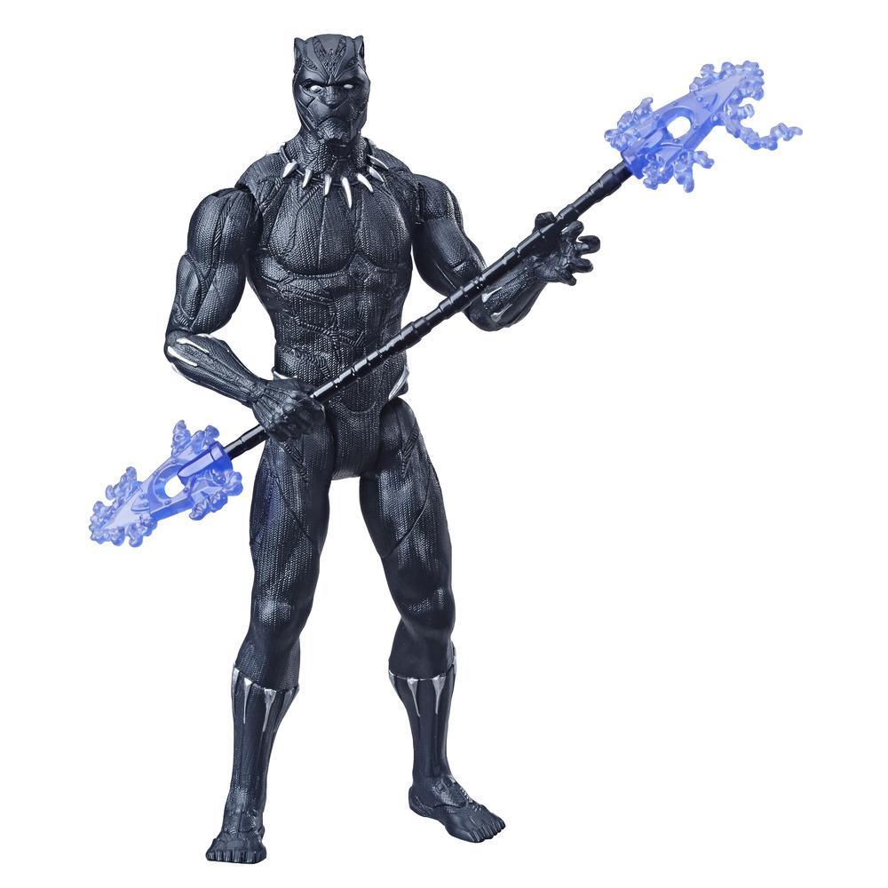 HASBRO Marvel Avengers Endgame Black Panther 6-Inch-Scale Figure ฮาสโบร มาร์เวล อเวนเจอร์ส หุ่นโมเดลฟิกเกอร์ แบล็ค แพนเตอร์ 6 นิ้ว ลิขสิทธิ์แท้