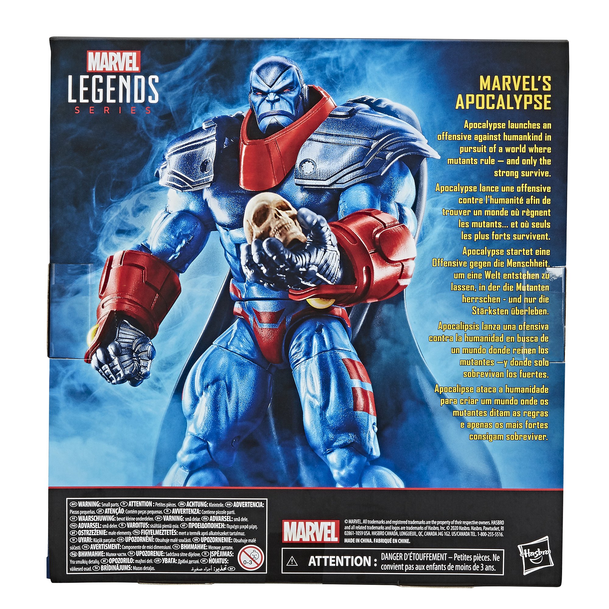 Hasbro Marvel Legends Series Deluxe Apocalypse Figure ฮาสโบร มาร์เวล เลเจนด์ ซีรี่ย์ส หุ่นโมเดลฟิกเกอร์ ดีลักซ์ อะพอคคาลิปส์ ขนาด 6 นิ้ว ลิขสิทธิ์แท้