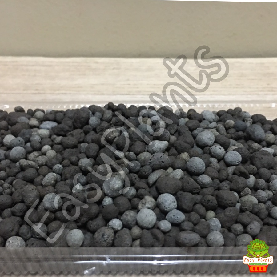 ถุงละ 1 ลิตร เม็ดปอปเปอร์สีอิฐ และ สีดำ ดินเผาโรยหน้า Clay Popper