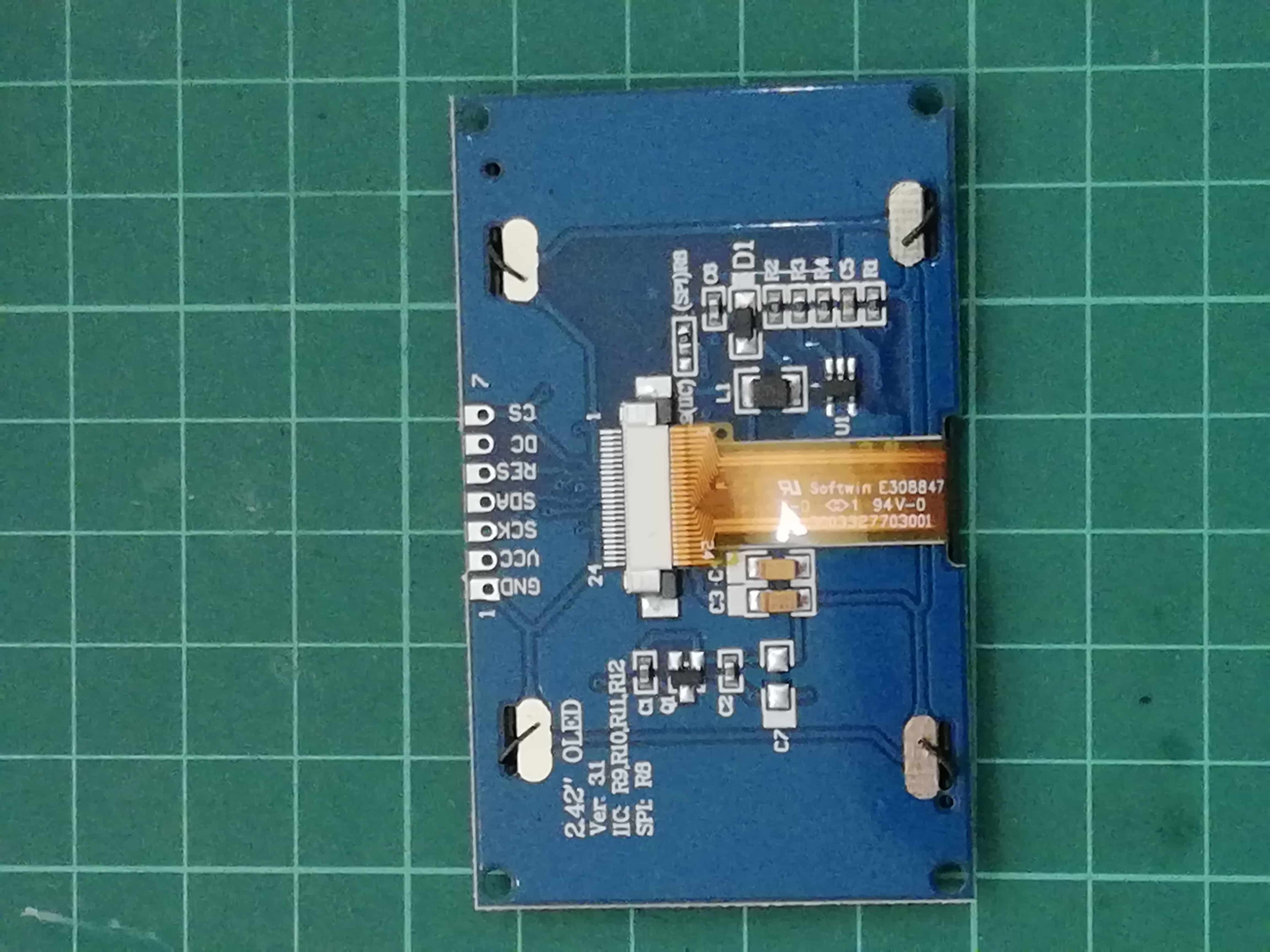 OLED 2.42'' White SPD0301 ( I2C / SPI )