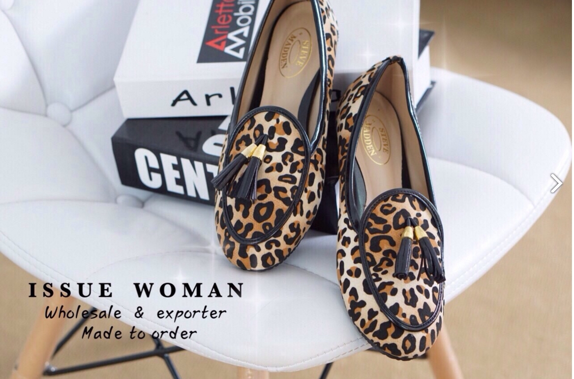 พร้อมส่ง : รองเท้า Steve Jadden ลายเสือดาว