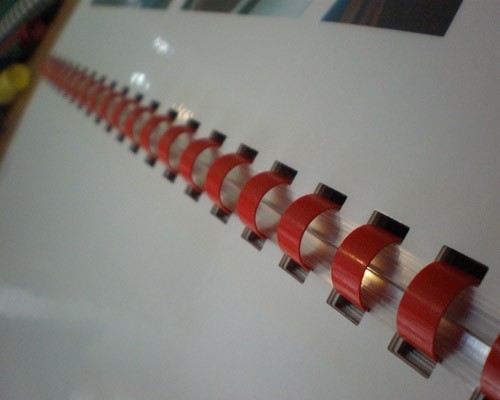 ขายถูก เครื่องเจาะกระดาษไฟฟ้าและเข้าเล่มแบบมือโยก RIESA (Spec ราชการ)