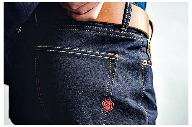 001063 กางเกงยีนส์ Maden Japanese retro Selvage Denim 14.5Oz ยีนส์วินเทจ Slim Straight ผ้าริมแดง Size 28-36